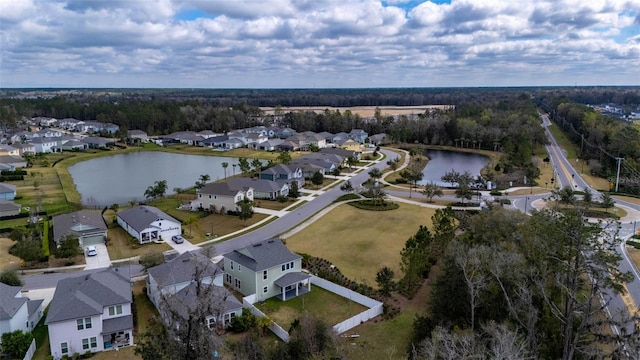 562 Kendall Crossing Dr, Saint Johns, FL 32259 - drone / aerial view featuring a water view and a residential view
