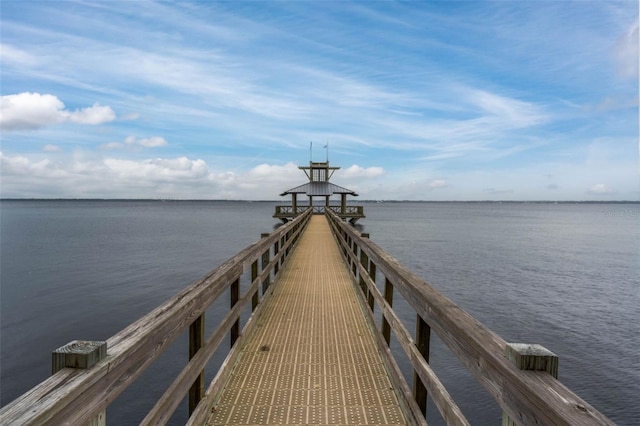 562 Kendall Crossing Dr, Saint Johns, FL 32259 - dock area featuring a water view