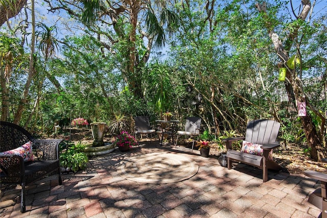 view of patio