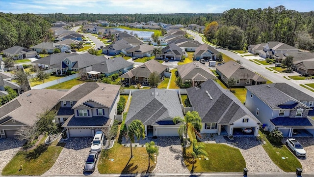 bird's eye view featuring a residential view