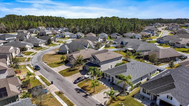 birds eye view of property featuring a residential view