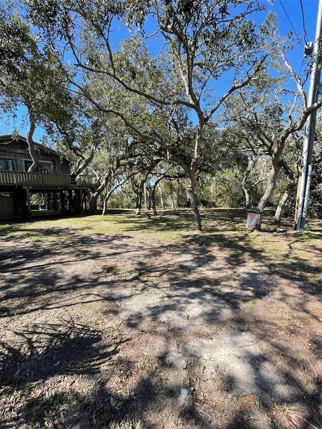 view of road with driveway