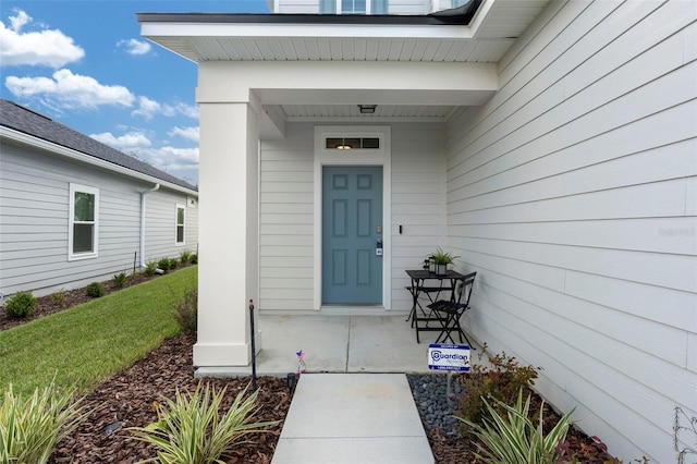 view of property entrance