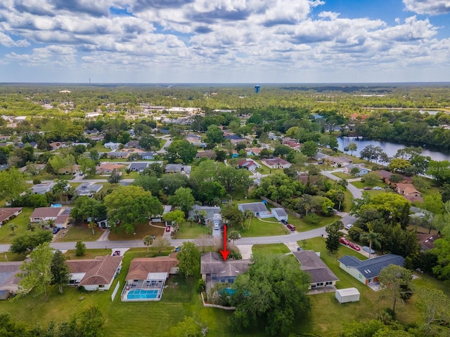 83 Farragut Dr, Palm Coast, FL 32137 - aerial view of residential area with a nearby body of water