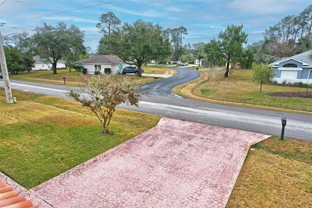 view of road