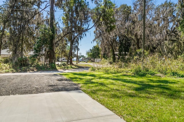 exterior space featuring a yard