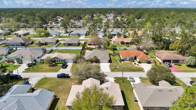 birds eye view of property featuring a residential view