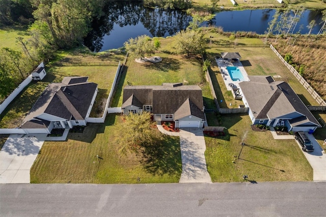 309 Crystal Lake Dr, Saint Augustine, FL 32084 - aerial view featuring a water view