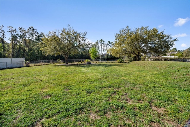309 Crystal Lake Dr, Saint Augustine, FL 32084 - view of yard featuring fence