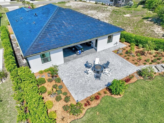 96 Del Palma Dr, Palm Coast, FL 32137 - bird's eye view