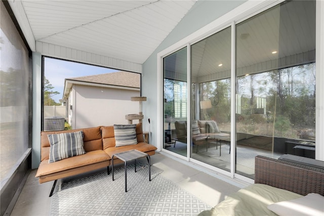 49 Narvarez Ave, Saint Augustine, FL 32084 - sunroom / solarium with healthy amount of natural light and an outdoor hangout area