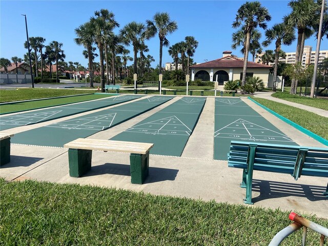 68 Los Lagos Blvd, Palm Coast, FL 32137 - surrounding community featuring shuffleboard