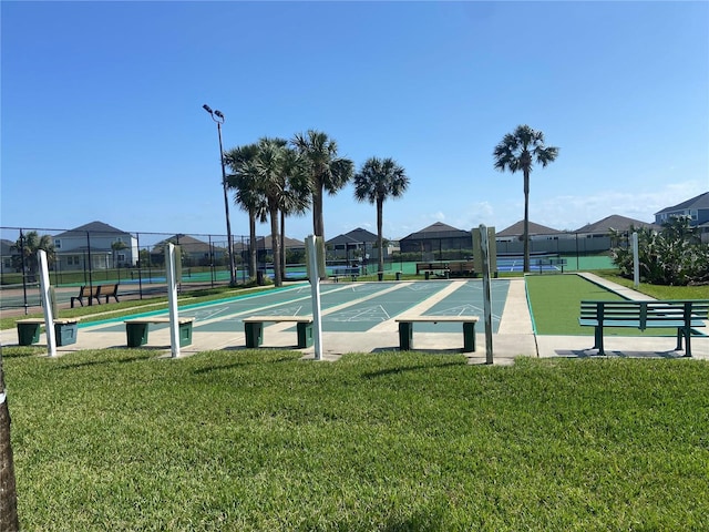 68 Los Lagos Blvd, Palm Coast, FL 32137 - view of community featuring shuffleboard