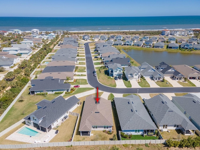 68 Los Lagos Blvd, Palm Coast, FL 32137 - aerial view of residential area featuring a nearby body of water