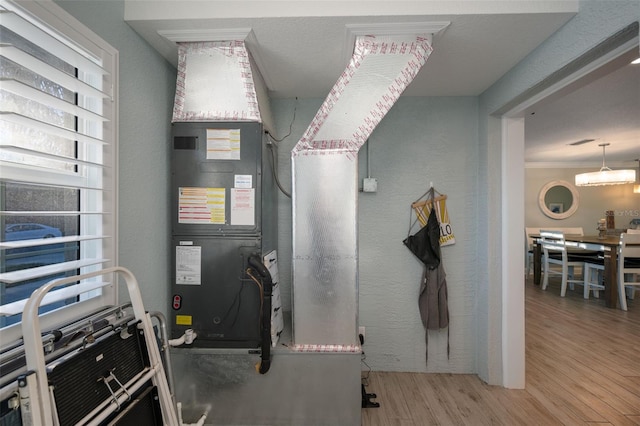 view of utility room