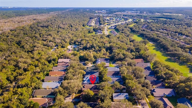 3220 Galty Cir, Ormond Beach, FL 32174 - aerial view of residential area with a forest