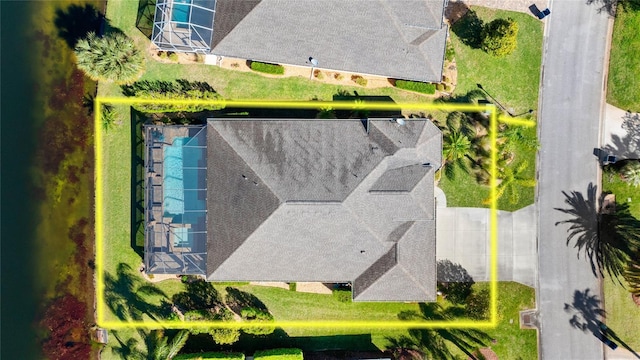 1316 Harwick Ln, Ormond Beach, FL 32174 - view from above of property featuring property boundaries highlighted