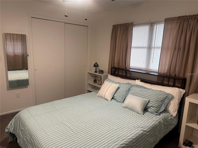 787 Alhambra Ave, Saint Augustine, FL 32086 - carpeted bedroom with a closet