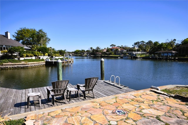 11 Cheyenne Ct, Palm Coast, FL 32137 - dock with a water view
