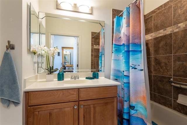 45 Riverview Bnd S Unit 1937, Palm Coast, FL 32137 - full bath featuring shower / tub combo with curtain and vanity