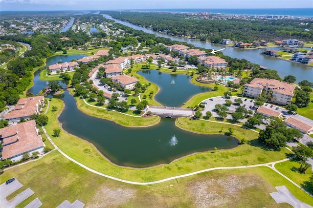 45 Riverview Bnd S Unit 1937, Palm Coast, FL 32137 - aerial perspective of suburban area with a large body of water