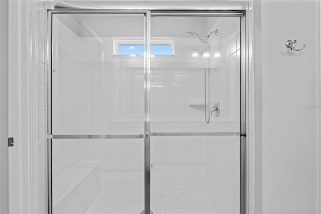 324 Palace Dr, Saint Augustine, FL 32084 - bathroom featuring a stall shower