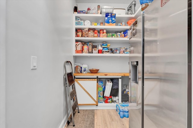 view of pantry