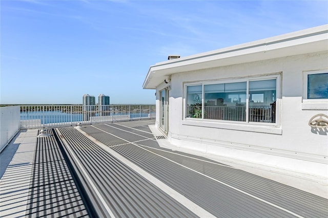 925 N Halifax Ave Unit 1105, Daytona Beach, FL 32118 - exterior space with a water view