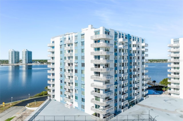 925 N Halifax Ave Unit 1105, Daytona Beach, FL 32118 - view of building exterior featuring a water view