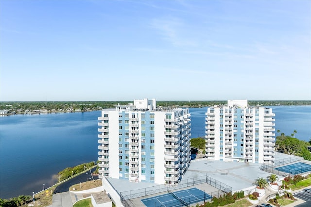 925 N Halifax Ave Unit 1105, Daytona Beach, FL 32118 - aerial view featuring a water view