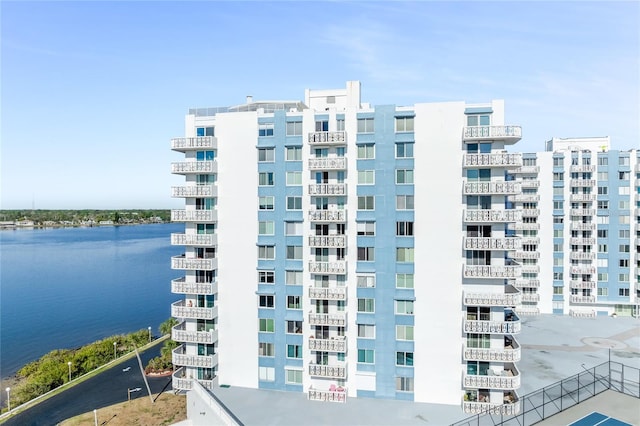 925 N Halifax Ave Unit 1105, Daytona Beach, FL 32118 - view of building exterior with a water view