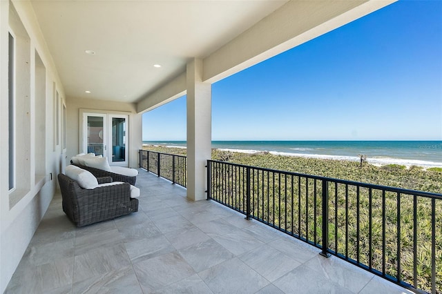 46 Ocean Ridge Blvd N, Palm Coast, FL 32137 - balcony with view of water and beach