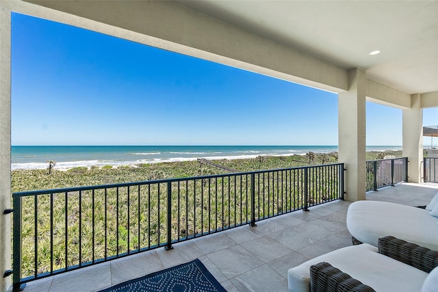 46 Ocean Ridge Blvd N, Palm Coast, FL 32137 - balcony with view of water and beach