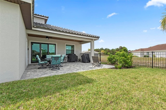 7 Menorca Way, Palm Coast, FL 32137 - view of yard with fence and a patio area