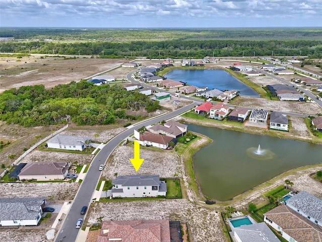 7 Menorca Way, Palm Coast, FL 32137 - aerial view with a residential view, a water view, and a forest view