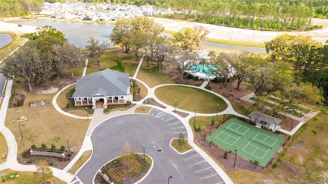 314 Red Barn Rd, Saint Augustine, FL 32092 - aerial view with a water view