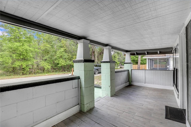 view of patio / terrace with visible vents