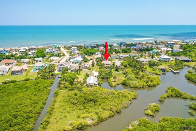 1951 N Daytona Ave, Flagler Beach, FL 32136 - bird's eye view featuring a water view