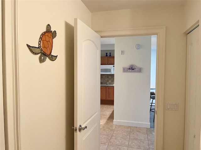 102 Yacht Harbor Dr Unit 375, Palm Coast, FL 32137 - corridor with light tile patterned flooring