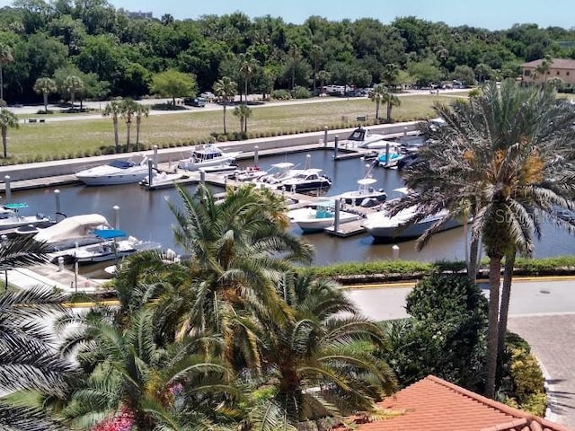 102 Yacht Harbor Dr Unit 375, Palm Coast, FL 32137 - bird's eye view featuring a water view