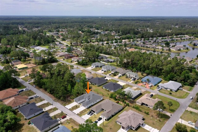 6 Rainbow Ln, Palm Coast, FL 32164 - view of property location with nearby suburban area and a nearby body of water