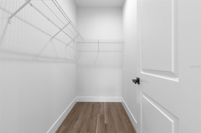 6 Rainbow Ln, Palm Coast, FL 32164 - spacious closet featuring dark wood finished floors