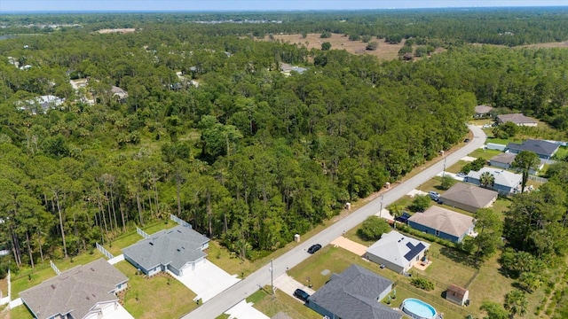 31 Secretary Trl, Palm Coast, FL 32164 - aerial view featuring a view of trees and a residential view