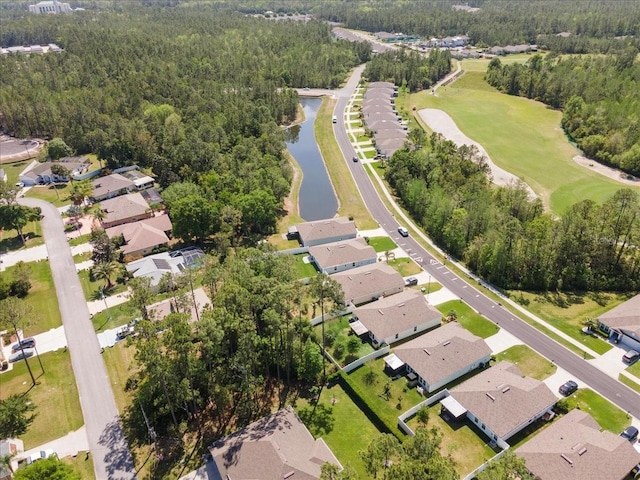 619 Grand Reserve Dr, Bunnell, FL 32110 - birds eye view of property featuring a residential view and a water view