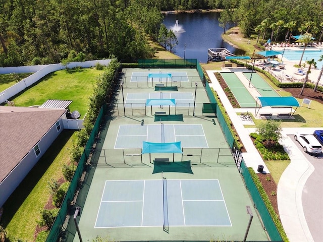 619 Grand Reserve Dr, Bunnell, FL 32110 - bird's eye view with a water view