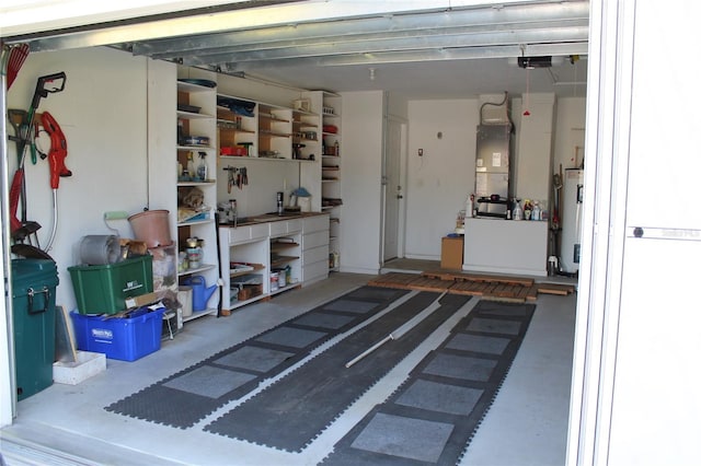 8 Rickenbacker Dr, Palm Coast, FL 32164 - garage featuring heating unit