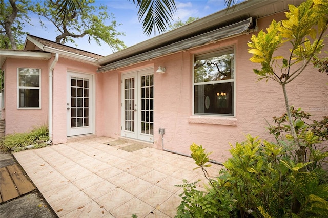 view of patio / terrace with french doors