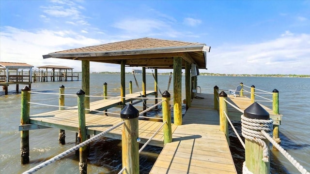 2924 River Point Dr, Daytona Beach, FL 32118 - dock area featuring a water view