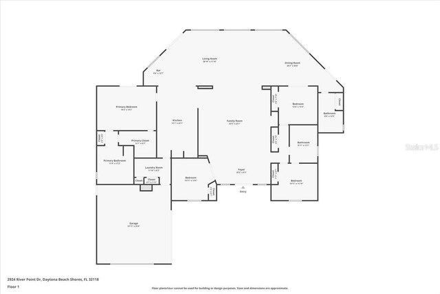 2924 River Point Dr, Daytona Beach, FL 32118 - floor plan