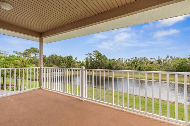 65 Heron Dr, Palm Coast, FL 32137 - balcony featuring a water view